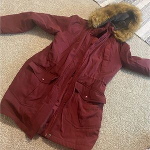 Heavy jacket, love it just don’t need it anymore because I live in the south